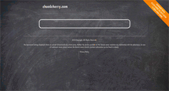 Desktop Screenshot of choedcherry.com
