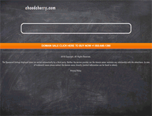 Tablet Screenshot of choedcherry.com